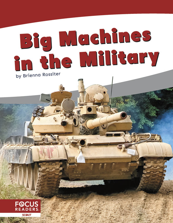 This fun book provides a simple explanation of military vehicles found in the air, on the water, and on land. Labeled photos and a photo glossary help make the text engaging and easy to read. Preview this book.