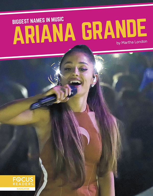 This title introduces readers to the life and music of Ariana Grande. Colorful photos, fun facts, and a timeline of key dates in her life make this book an exciting read for young music lovers. Preview this book.