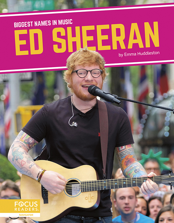 This title introduces readers to the life and music of Ed Sheeran. Colorful photos, fun facts, and a timeline of key dates in his life make this book an exciting read for young music lovers. Preview this book.