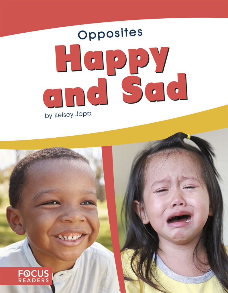 Introduces readers to the concept of opposites through the pairing of happy and sad. Simple text, straightforward photos, and a photo glossary make this title the perfect primer on a common pair of opposites. Preview this book.