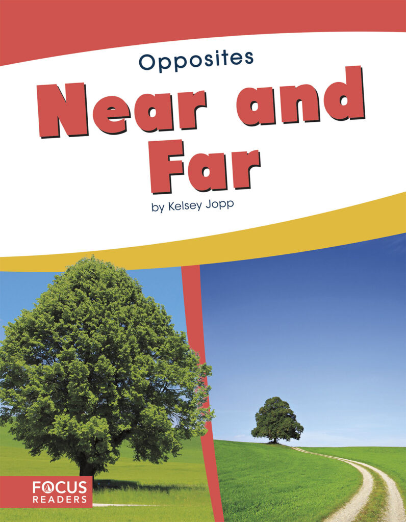 Introduces readers to the concept of opposites through the pairing of near and far. Simple text, straightforward photos, and a photo glossary make this title the perfect primer on a common pair of opposites. Preview this book.
