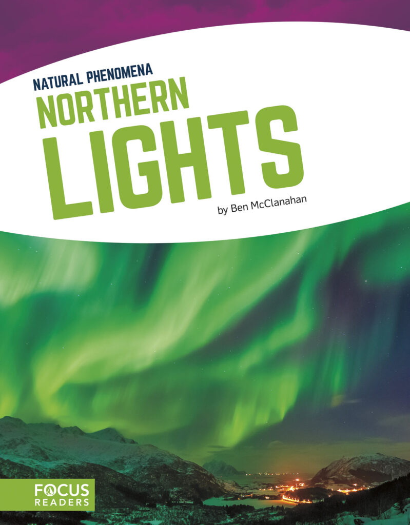Explains what causes the northern lights. Beautiful photos, fact-filled text, and helpful infographics help readers learn all about the science behind this phenomenon as well as ways that people study or protect it. Preview this book.