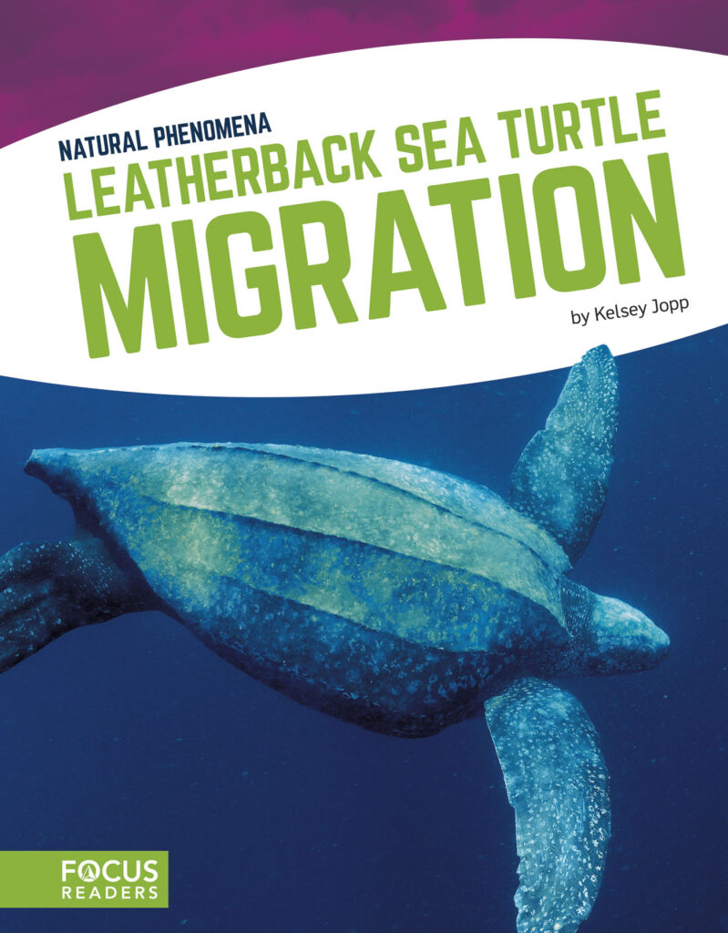Explains what causes leatherback sea turtles to migrate. Beautiful photos, fact-filled text, and helpful infographics help readers learn all about the science behind this phenomenon as well as ways that people study or protect it. Preview this book.