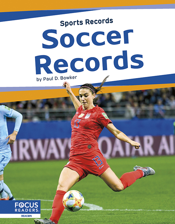 This title describes the record-breaking athletes and teams of soccer. With compelling images, fun facts, and an Impossible to Break special feature, this book provides an engaging overview of soccer's records and the athletes who set them. Preview this book.