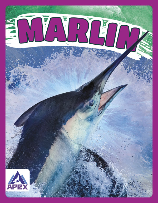 This book gives fascinating facts about marlin and their lives in the wild. Short paragraphs of easy-to-read text are paired with plenty of colorful photos to make reading engaging and accessible. The book also includes a table of contents, fun facts, sidebars, comprehension questions, a glossary, an index, and a list of resources for further reading. Preview this book.