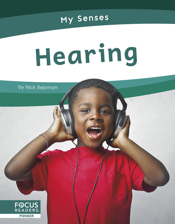 This informative book gives young readers an introduction to the sense of hearing. The book also includes a table of contents, one infographic, informative sidebars, a That’s Amazing special feature, quiz questions, a glossary, additional resources, and an index. This Focus Readers title is at the Pioneer level, aligned to reading levels of grades 1-2 and interest levels of grades 1-3. Preview this book.