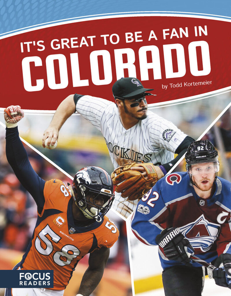 Explores the confluence between sports, history, economics, and geography in Colorado. Informative text, athlete bios, vibrant pictures, and engaging infographics come together to provide a unique perspective of how sports and culture relate in this state.