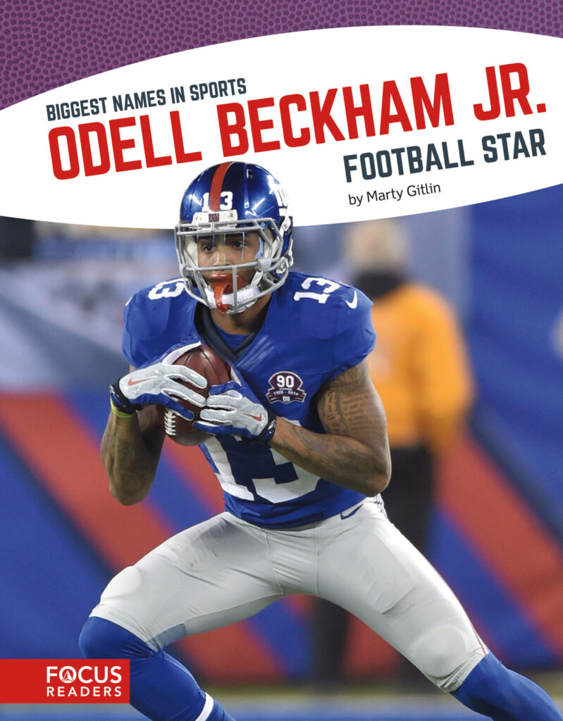 Introduces readers to the life and career of football star Odell Beckham Jr. Colorful spreads, fun facts, interesting sidebars, and a map of important places in his life make this a thrilling read for young sports fans. Preview this book.