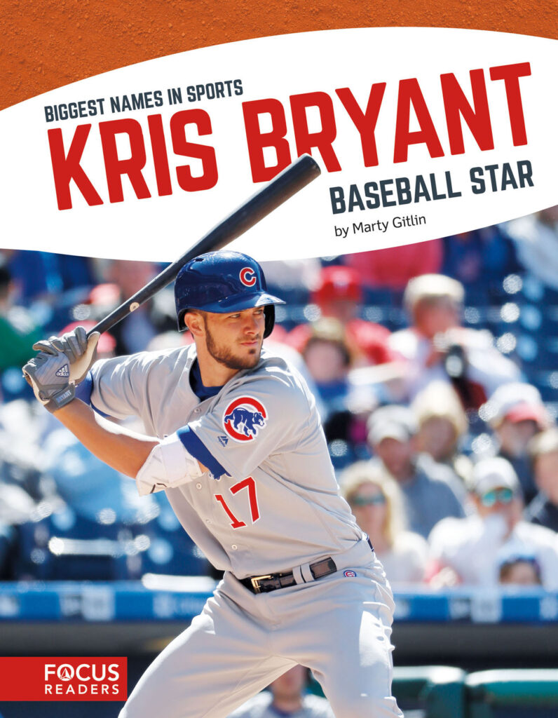 Introduces readers to the life and career of baseball star Kris Bryant. Colorful spreads, fun facts, interesting sidebars, and a map of important places in his life make this a thrilling read for young sports fans.