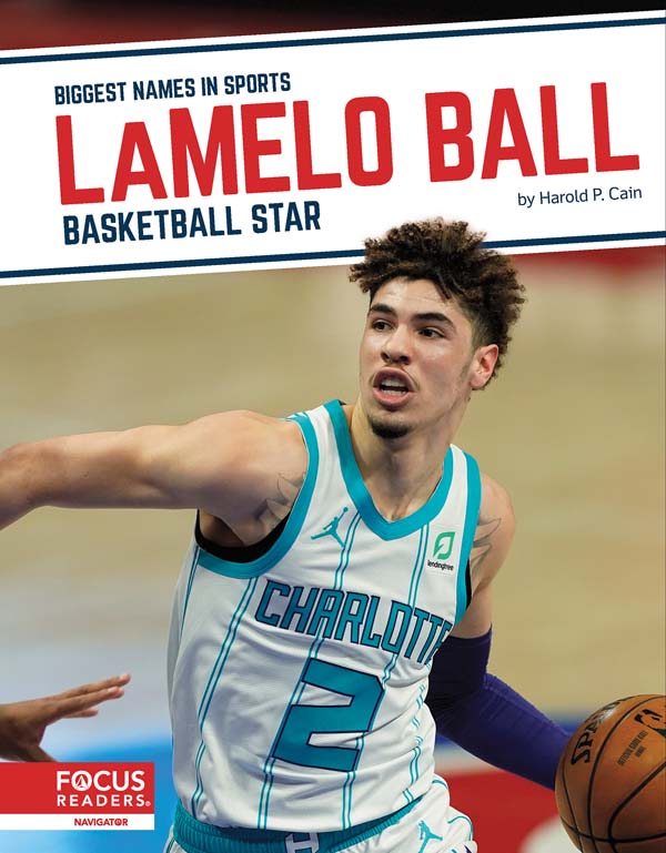 This exciting book introduces readers to the life and career of basketball star LaMelo Ball. Colorful photos, fun facts, interesting sidebars, and a map of important places in his life make this a thrilling read for young sports fans. This Focus Readers series is at the Navigator level, aligned to reading levels of grades 3-5 and interest levels of grades 4-7. Preview this book.