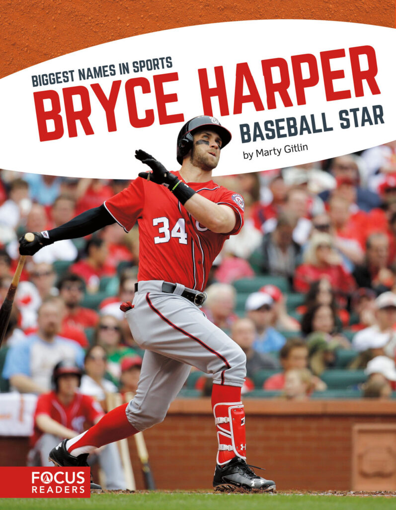 Introduces readers to the life and career of baseball star Bryce Harper. Colorful spreads, fun facts, interesting sidebars, and a map of important places in his life make this a thrilling read for young sports fans. Preview this book.