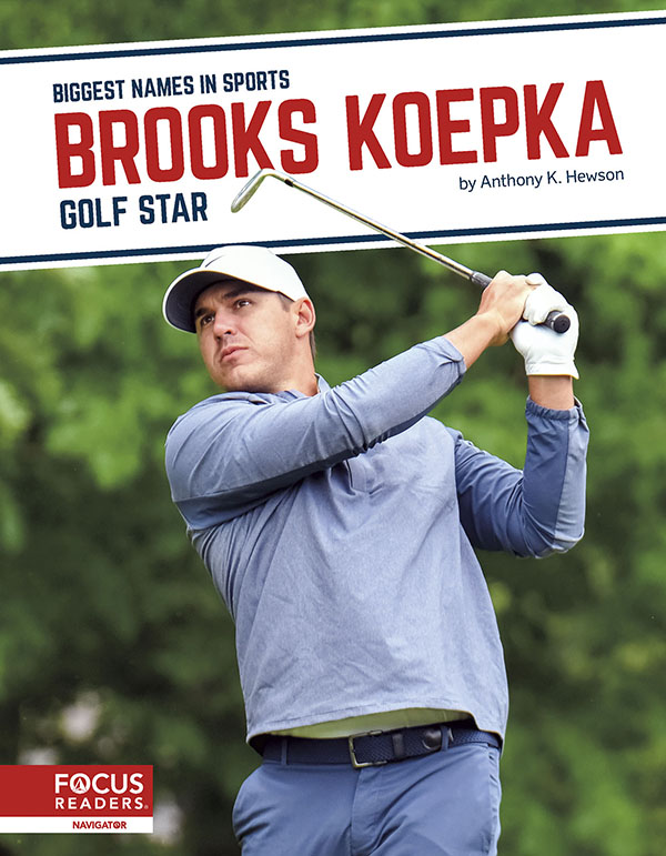 This exciting book introduces readers to the life and career of golf star Brooks Koepka. Colorful spreads, fun facts, interesting sidebars, and a map of important places in his life make this a thrilling read for young sports fans. Preview this book.