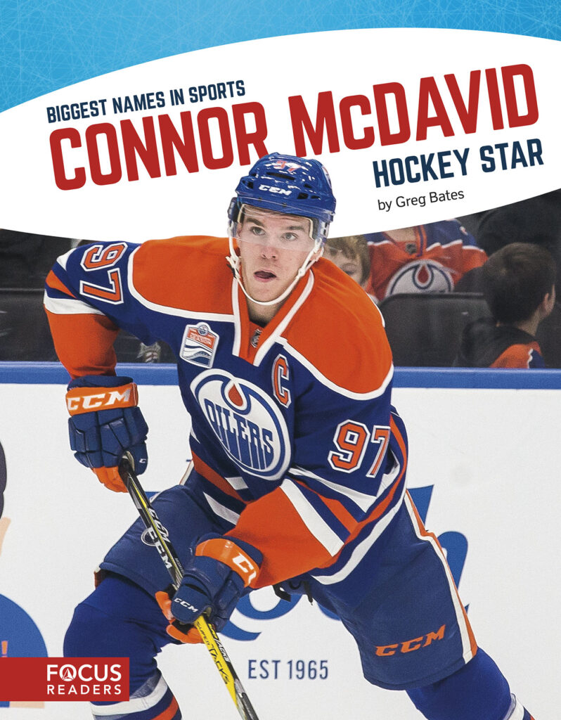 Introduces readers to the life and career of hockey star Connor McDavid. Colorful spreads, fun facts, interesting sidebars, and a map of important places in his life make this a thrilling read for young sports fans. Preview this book.