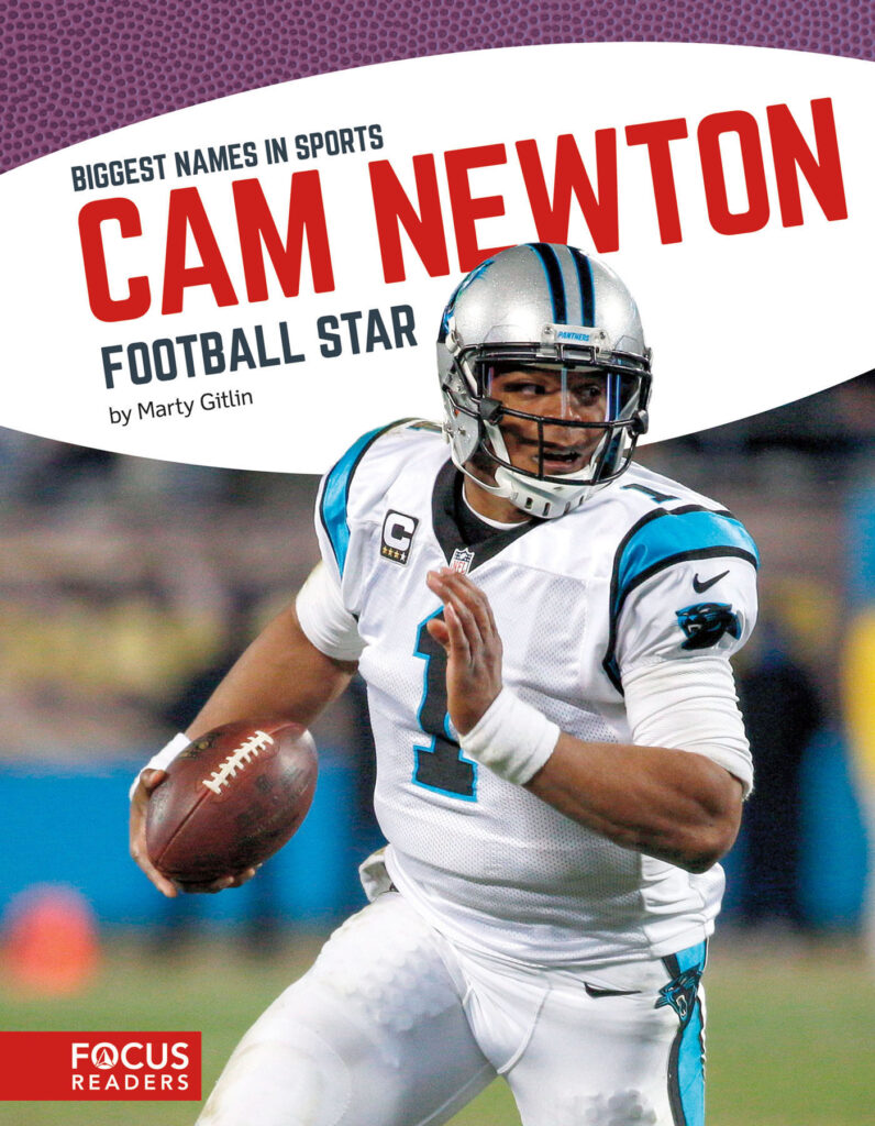 Introduces readers to the life and career of football star Cam Newton. Colorful spreads, fun facts, interesting sidebars, and a map of important places in his life make this a thrilling read for young sports fans. Preview this book.