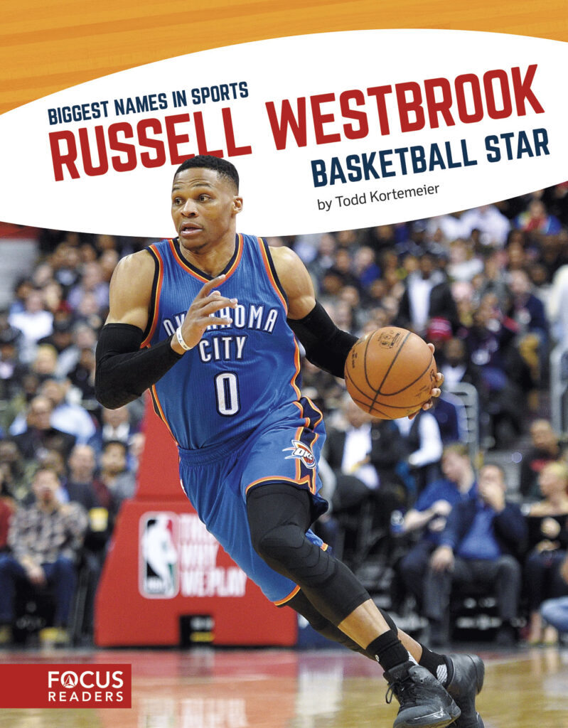 Introduces readers to the life and career of basketball star Russell Westbrook. Colorful spreads, fun facts, interesting sidebars, and a map of important places in his life make this a thrilling read for young sports fans.