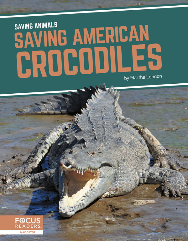 This title explores the role of American crocodiles in their habitats, how humans have threatened the animal's existence, and efforts being taken to protect them. Clear text, vibrant photos, and helpful infographics make this book an accessible and engaging read. Preview this book.