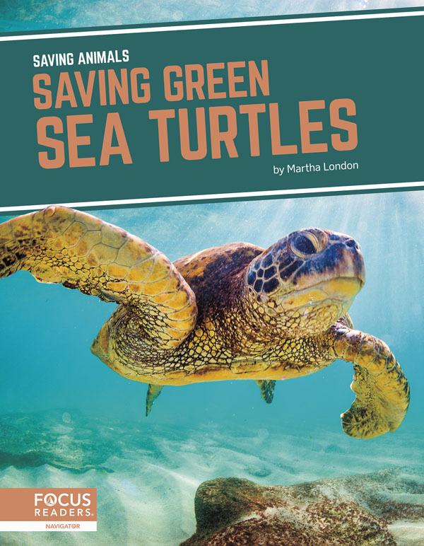 This title explores the role of green sea turtles in their habitats, how humans have threatened the animal's existence, and efforts being taken to protect them. Clear text, vibrant photos, and helpful infographics make this book an accessible and engaging read.