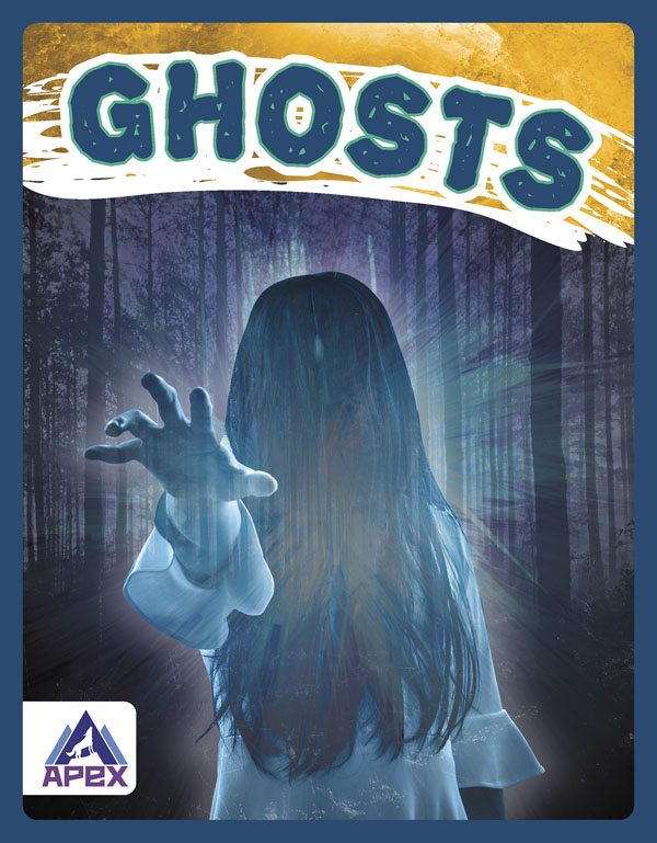 This title focuses on ghosts and gives information related to their origins, theories, and place in popular culture. This hi-lo title is complete with thrilling and colorful photographs, simple text, glossary, and an index. Aligned to Common Core Standards and correlated to state standards. Preview this book.