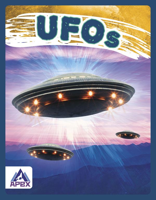 This book introduces readers to famous UFO sightings, revealing what the legends claim, some possible explanations, and what people still don’t know for sure. Short paragraphs of easy-to-read text are paired with eye-catching images to make reading engaging and accessible. The book also includes a table of contents, fun facts, sidebars, comprehension questions, a glossary, an index, and a list of resources for further reading. Apex books have low reading levels (grades 2-3) but are designed for older students, with interest levels of grades 3-7. Preview this book.
