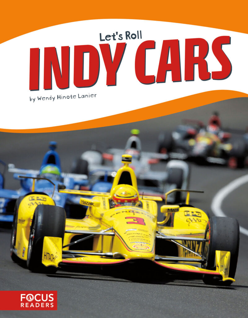 Offers readers a close-up look at Indy cars. With colorful spreads featuring fun facts, sidebars, labeled diagrams, and a 