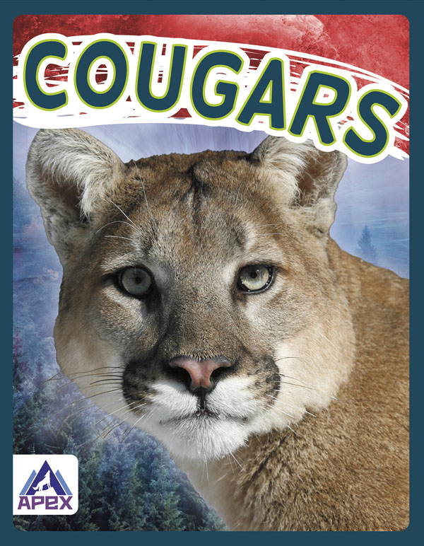 This book gives fascinating facts about cougars and their lives in the wild. Short paragraphs of easy-to-read text are paired with plenty of colorful photos to make reading engaging and accessible. The book also includes a table of contents, fun facts, sidebars, comprehension questions, a glossary, an index, and a list of resources for further reading. Preview this book.