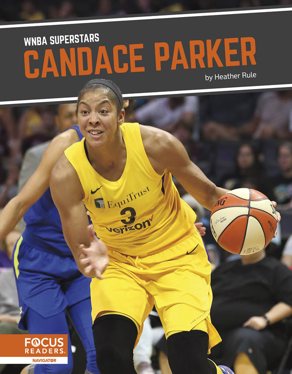 This exciting book introduces readers to the life and career of WNBA superstar Candace Parker. The book also includes a table of contents, a Paving the Way special feature, an At a Glance section, informative sidebars, quiz questions, a glossary, additional resources, and an index. This Focus Readers series is at the Navigator level, aligned to reading levels of grades 3-5 and interest levels of grades 4-7. Preview this book.