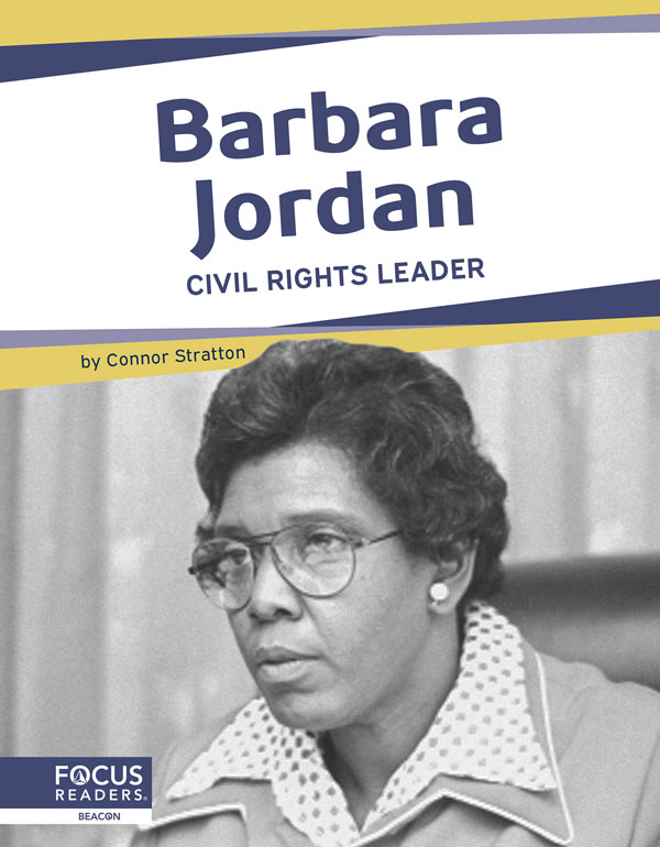 This fascinating book introduces readers to the life and work of Barbara Jordan, including her important contributions to the civil rights movement. Historic images, “Did You Know?” sidebars, and a “Topic Spotlight” special feature provide added interest and context.