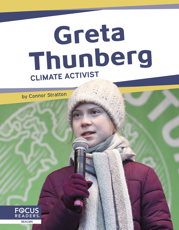This fascinating book introduces readers to the life and work of Greta Thunberg, including her passionate speeches to raise awareness about climate change. Historic images, “Did You Know?” sidebars, and a “Topic Spotlight” special feature provide added interest and context. Preview this book.