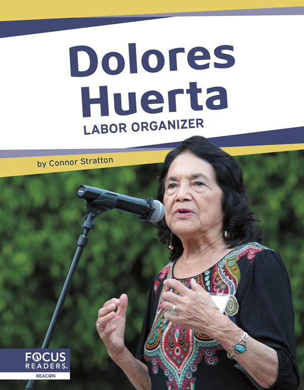 This fascinating book introduces readers to the life and work of Dolores Huerta, including the boycotts and marches she led to protect the rights of farmworkers. Historic images, “Did You Know?” sidebars, and a “Topic Spotlight” special feature provide added interest and context. Preview this book.