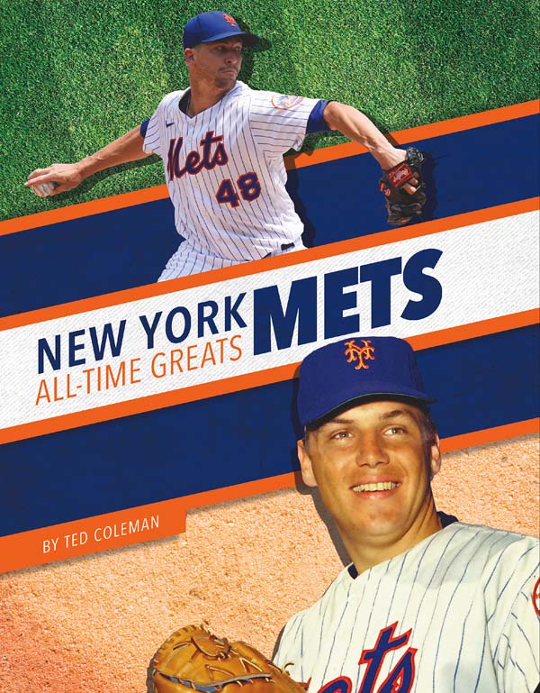 Get to know the greatest players in the history of the New York Mets, from the legends of the past to today’s biggest superstars. This action-packed book also includes a timeline, team facts, additional resources links, a glossary, and an index. This Press Box Books title is aligned to a reading level of grade 3 and an interest level of grades 2-4. Preview this book.