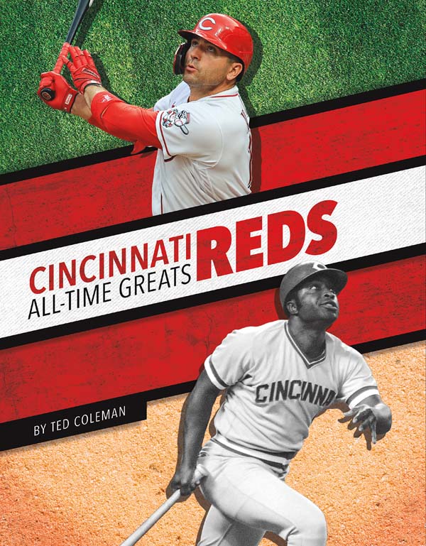 Get to know the greatest players in the history of the Cincinnati Reds, from the legends of the past to today’s biggest superstars. This action-packed book also includes a timeline, team facts, additional resources links, a glossary, and an index. This Press Box Books title is aligned to a reading level of grade 3 and an interest level of grades 2-4. Preview this book.
