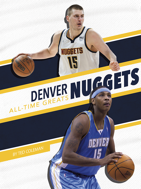 Get to know the greatest players in the history of the Denver Nuggets, from the legends of the past to today’s biggest superstars. This action-packed book also includes a timeline, team facts, additional resources links, a glossary, and an index. This Press Box Books title is aligned to a reading level of grade 3 and an interest level of grades 2-4. Preview this book.