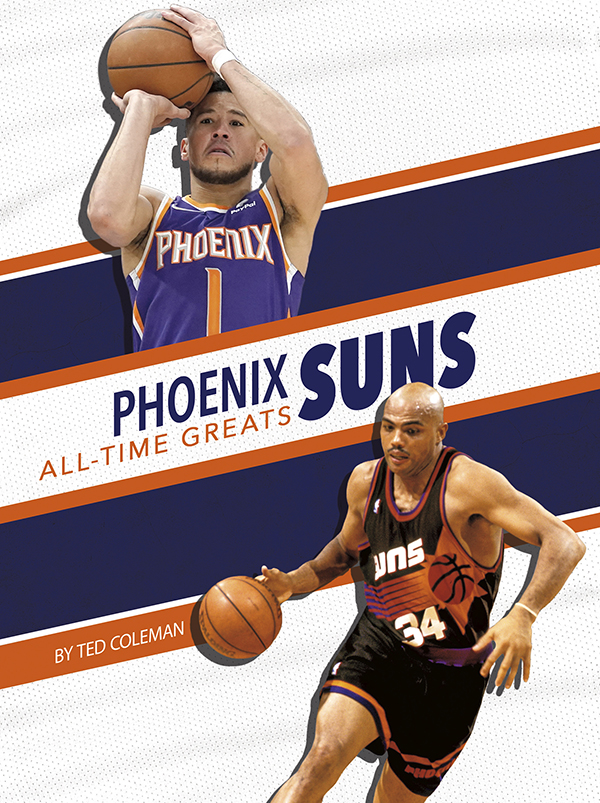 Get to know the greatest players in the history of the Phoenix Suns, from the legends of the past to today’s biggest superstars. This action-packed book also includes a timeline, team facts, additional resources links, a glossary, and an index. This Press Box Books title is aligned to a reading level of grade 3 and an interest level of grades 2-4. Preview this book.