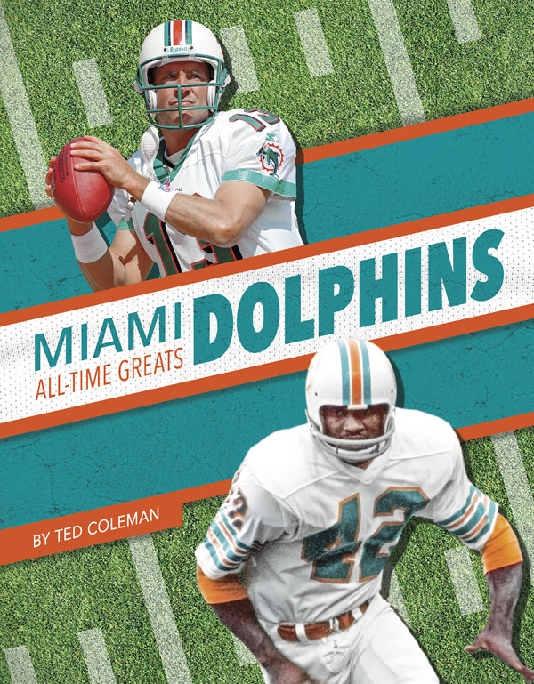 Get to know the greatest players in the history of the Miami Dolphins, from the legends of the past to today’s biggest superstars. This action-packed book also includes a timeline, team facts, additional resources links, a glossary, and an index. This Press Box Books title is aligned to a reading level of grade 3 and an interest level of grades 2-4. Preview this book.