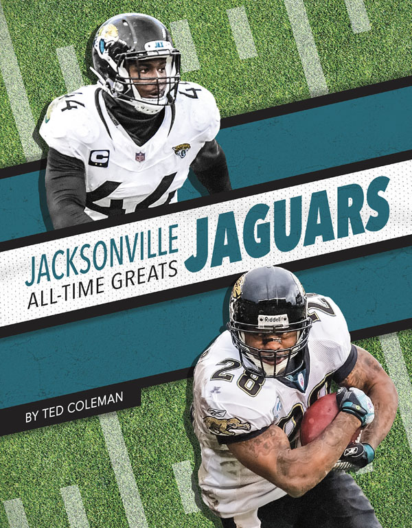 Get to know the greatest players in the history of the Jacksonville Jaguars, from the legends of the past to today’s biggest superstars. This action-packed book also includes a timeline, team facts, additional resources links, a glossary, and an index. This Press Box Books title is aligned to a reading level of grade 3 and an interest level of grades 2-4. Preview this book.