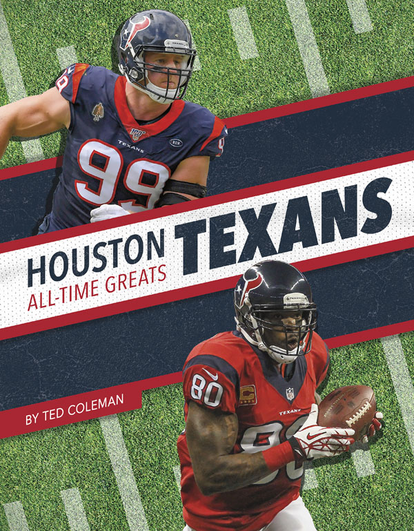 Get to know the greatest players in the history of the Houston Texans, from the legends of the past to today’s biggest superstars. This action-packed book also includes a timeline, team facts, additional resources links, a glossary, and an index. This Press Box Books title is aligned to a reading level of grade 3 and an interest level of grades 2-4. Preview this book.
