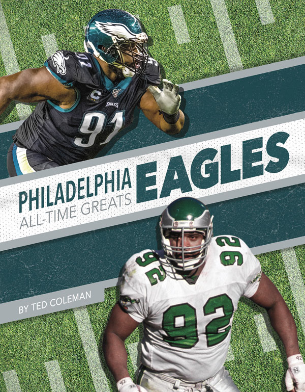 From the legends of the game to today’s superstars, get to know the players who have made the Philadelphia Eagles one of the NFL's top teams through the years. This book includes a table of contents, a timeline, team facts, additional resources links, a glossary, and an index. This Press Box Books title is aligned to a reading level of grade 3 and an interest level of grades 2–4. Preview this book.