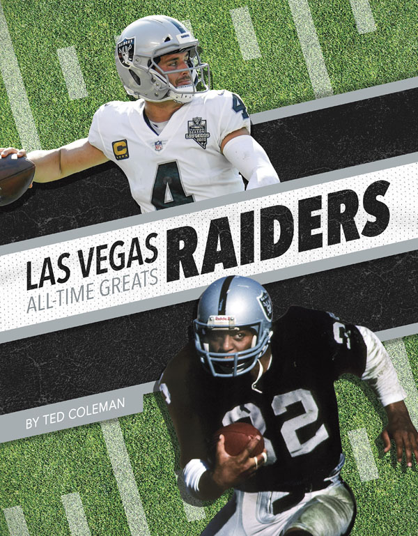 From the legends of the game to today’s superstars, get to know the players who have made the Las Vegas Raiders one of the NFL's top teams through the years. This book includes a table of contents, a timeline, team facts, additional resources links, a glossary, and an index. This Press Box Books title is aligned to a reading level of grade 3 and an interest level of grades 2–4. Preview this book.
