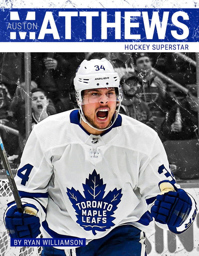 This action-packed biography gives readers an inside look at the career of hockey superstar Auston Matthews. Filled with exciting photos, compelling text, and informative sidebars, this book is sure to be a hit with young hockey fans. Preview this book.