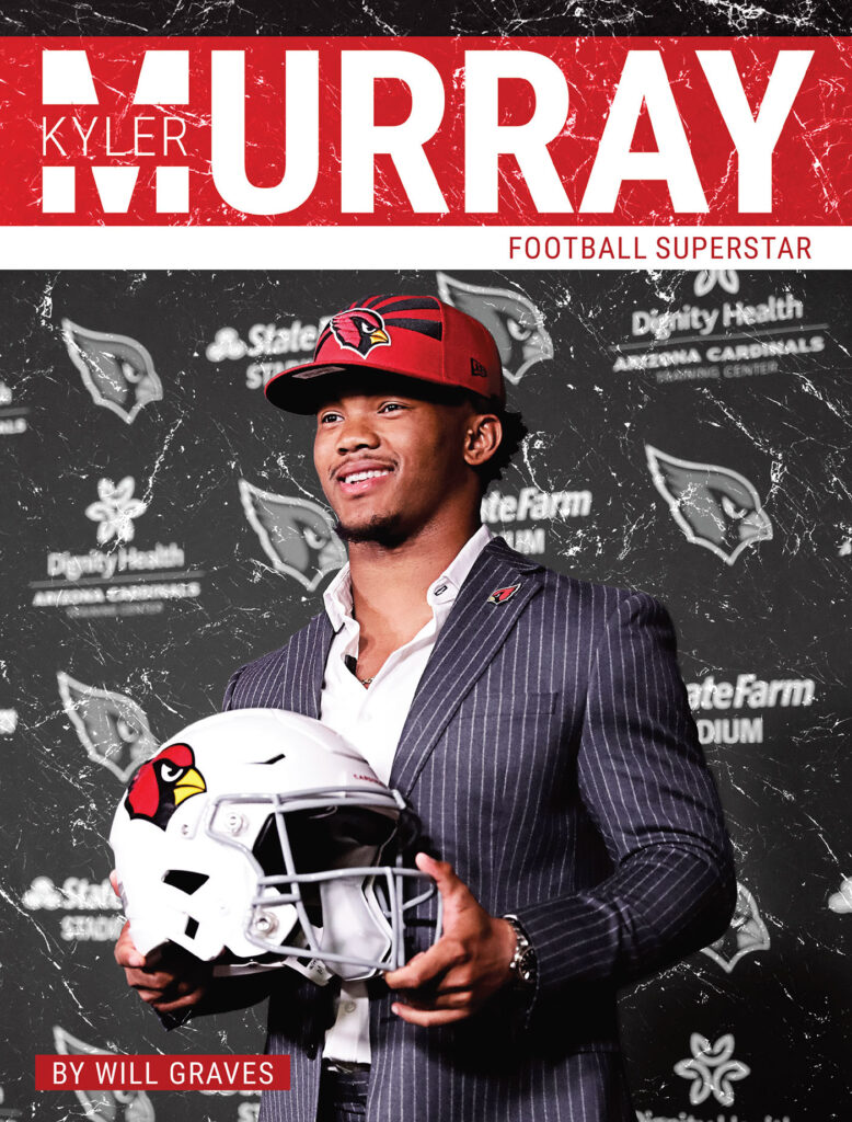 This action-packed biography gives readers an inside look at the career of football superstar Kyler Murray. Filled with exciting photos, compelling text, and informative sidebars, this book is sure to be a hit with young football fans. Preview this book.