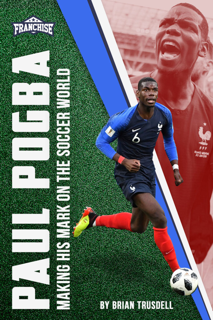 Starting when he was a teenager, Paul Pogba has taken the soccer world by storm. With his dynamic play in the midfield for the French national team and some of the biggest club teams in Europe, plus his charismatic personality off the field, Pogba is truly one of a kind.
 
 This exciting book gives readers an in-depth look into everything that makes Pogba a star, from his childhood on the streets of Paris to his career with some of the biggest clubs in Europe to his success on the global stage in the World Cup.
 
 Every sports franchise has its face—the star of the show, the player fans can’t take their eyes off of, the one whose talent determines the fate of the entire operation. The Franchise series explores these athletes’ stories, taking readers into the players’ lives on and off the field of play. Learn about your favorite athletes’ early days, the challenges they’ve overcome to reach the top, and the qualities that make them truly incomparable. Preview this book.