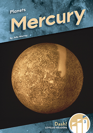 This title will teach readers all about the very hot, closest planet to the sun, Mercury! The title will cover important information, like how Mercury is the fastest moving planet in our solar system. This is a Level 3 title and is written specifically for transitional readers. Aligned to Common Core Standards and correlated to state standards. Dash! is an imprint of Abdo Zoom, a division of ABDO. Preview this book.