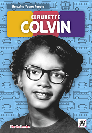 Introduces readers to the life and legacy of Claudette Colvin. Vivid photographs and easy-to-read text give early readers an engaging and age-appropriate look at her role in the Civil Rights Movement. Features include sidebars, a table of contents, two infographics, Making Connections questions, a glossary, and an index. QR Codes in the book give readers access to book-specific resources to further their learning. Preview this book.