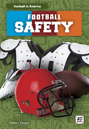 This title offers readers an exciting introduction to football safety. Vivid photographs and easy-to-read text aid comprehension for readers. Features include a table of contents, two infographics, fun facts, a sidebar, Making Connections questions, a glossary, and an index. QR Codes in the book give readers access to book-specific resources to further their learning. Preview this book.
