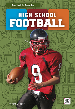 This title offers readers an exciting introduction to high school football. Vivid photographs and easy-to-read text aid comprehension for readers. Features include a table of contents, two infographics, fun facts, a sidebar, Making Connections questions, a glossary, and an index. QR Codes in the book give readers access to book-specific resources to further their learning. Preview this book.