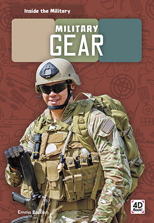 This title provides readers with a fascinating look at military gear. Vivid photographs and easy-to-read text aid comprehension for readers. Features include a table of contents, two infographics, fun facts, a sidebar, Making Connections questions, a glossary, and an index. QR Codes in the book give readers access to book-specific resources to further their learning. Preview this book.