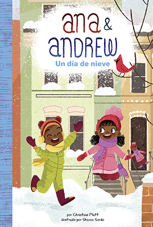 School is canceled! Ana & Andrew play in the snow with their neighbors and learn to make snow ice cream. They save some snow cream in the freezer for their cousins in Trinidad who have never seen snow. Aligned to Common Core standards and correlated to state standards. Translated by native Spanish speakers and immersion school educators. Preview this book.