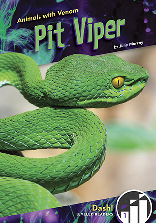 Pit vipers are quick with a venomous bite. This title introduces readers to the pit viper and why and how it uses its powerful venom. This title is at a Level 1 and is written specifically for beginning readers. Aligned to Common Core standards & correlated to state standards.