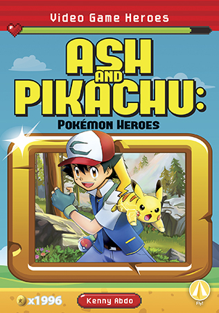 This title focuses on video game heroes Ash and Pikachu! It breaks down the origin of their characters, explores the Pokémon franchise, and their legacy. This hi-lo title is complete with thrilling and colorful photographs, simple text, glossary, and an index. Aligned to Common Core Standards and correlated to state standards. Preview this book.