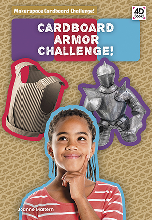 Explores how armor's design helps it fulfill its purpose, and challenges readers to build their own cardboard armor. Vivid photographs and easy-to-read text aid comprehension for early readers. Features include a table of contents, an infographic, a supply list, Think About It critical thinking questions, Making Connections questions, a glossary, and an index. QR codes in the book give readers access to book-specific resources to further their learning. Preview this book.